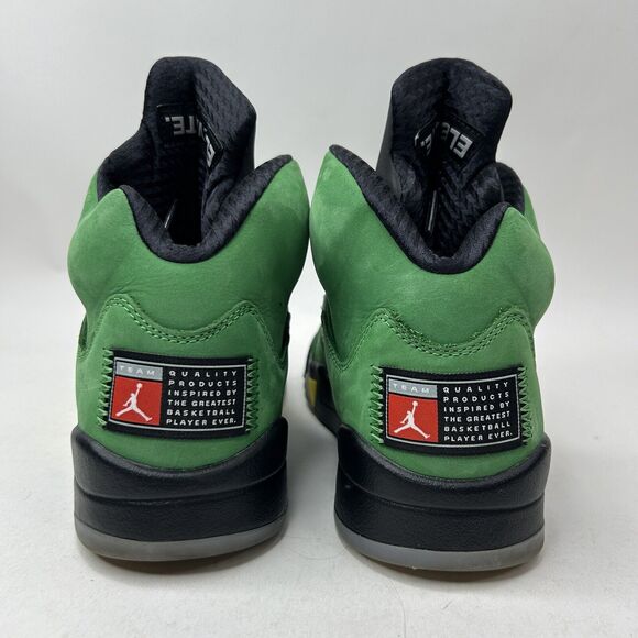 Nike Shoes Air Jordan 5 Retro SE “Oregon/Green Yellow” 2023 - Picture 5 of 8